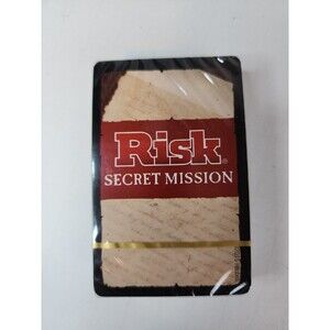 Risk Secret Mission Cards 2015 Hasbro Gaming Replacement Part Sealed NEW